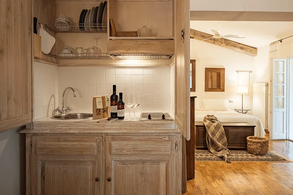 Garden Superior Suite – garden suite superior cucina privata con patio