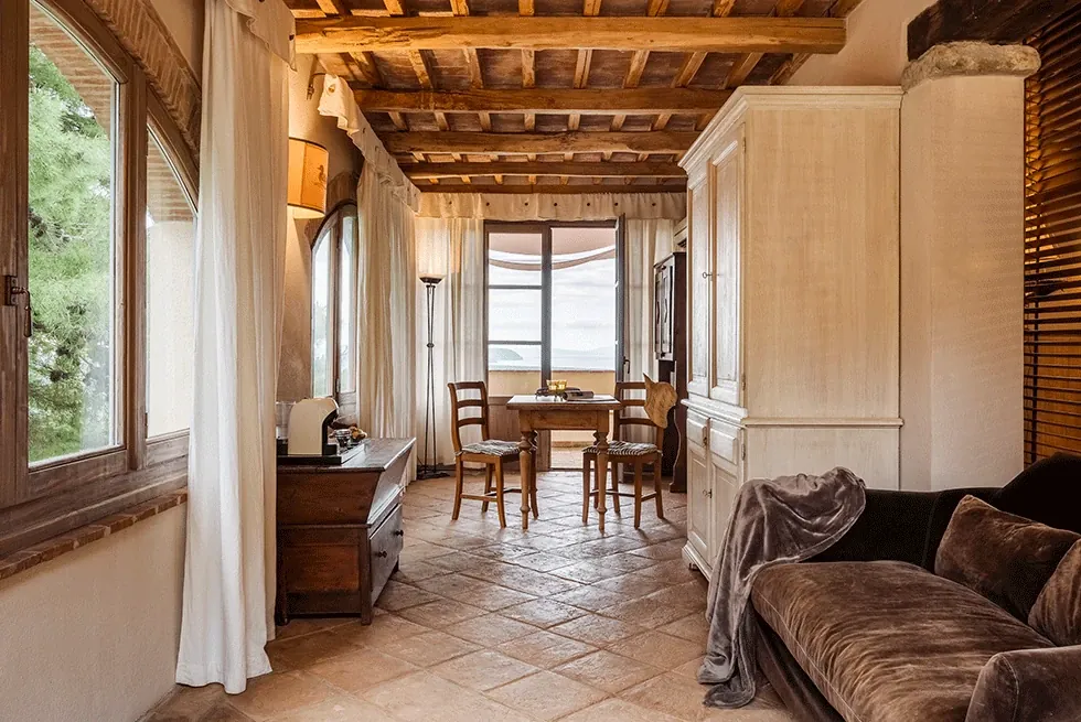 Campagna toscana a Poggio ai Santi